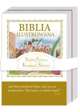 Okładka produktu praca zbiorowa - Pakiet: Biblia Ilustrowana / Pamiątka Pierwszej Komunii Świętej