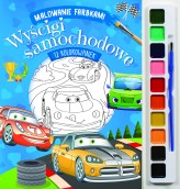 Okładka produktu Izabella Sieńko-Holewa - Malowanie farbkami. Wyścigi samochodowe