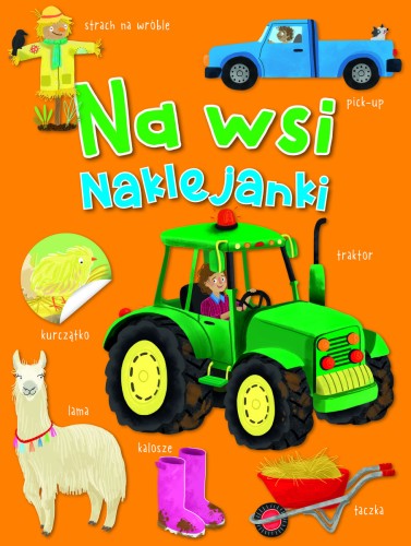 Na wsi. Naklejanki