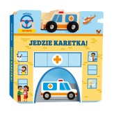 Okładka produktu Paulina Płatkowska (tłum.), Christos Skaltsas (ilustr.), praca zbiorowa - Jedzie karetka!