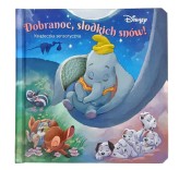 Okładka produktu Lisa Marsoli, Jagoda Kryk (tłum.) - Dobranoc, słodkich snów. Książeczka sensoryczna. Disney
