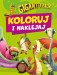 Koloruj i naklejaj. Gigantozaur