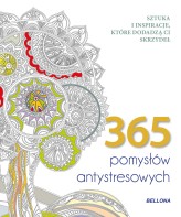 Okładka produktu praca zbiorowa - 365 pomysłów antystresowych (kolorowanka)