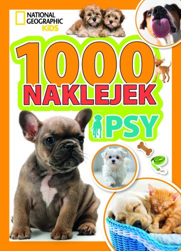 1000 naklejek. Psy. National Geographic Kids