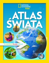 Okładka produktu Krzysztof Kietzman (tłum.), praca zbiorowa - National Geographic Kids. Atlas świata