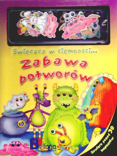 Świecąca w ciemności... Zabawa potworów