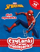 Okładka produktu Monika Kiersnowska (tłum.) - Czytanki naklejanki. Atak symbionta. Marvel Spider-Man
