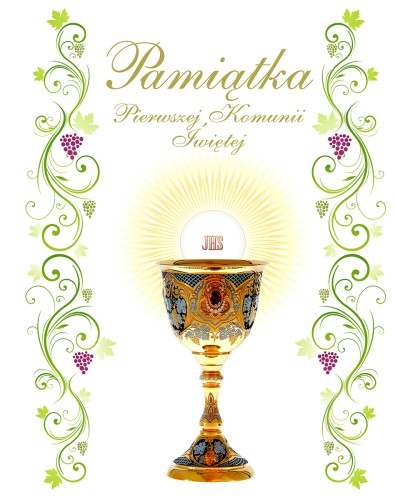 Pamiątka Pierwszej Komunii Świętej