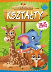 Okładka produktu praca zbiorowa - Minikaligrafia. Kształty. Zeszyt z rowkami do pisania