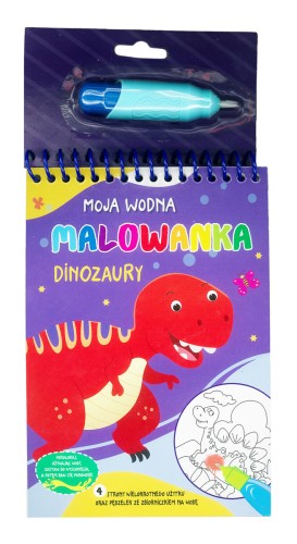 Moja wodna malowanka. Dinozaury