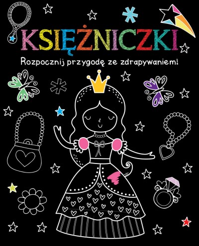 Rozpocznij przygodę ze zdrapywaniem! Księżniczki