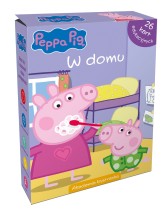 Okładka produktu Monika Kiersnowska - Świnka Peppa. W domu. Karty edukacyjne w pudełku