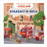 Okładka produktu Carole Bourset - Odkrywam świat z puzzlami. Strażacy w akcji