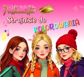 Okładka produktu praca zbiorowa - Fashionista. Strojnisie do kolorowania