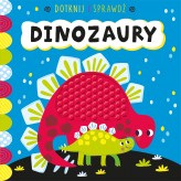 Okładka produktu Sarah Wade (ilustr.) - [OUTLET] Dotknij i sprawdź. Dinozaury