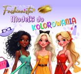 Okładka produktu praca zbiorowa - Fashionista. Modelki do kolorowania
