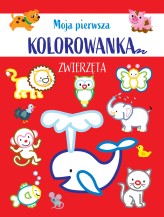 Okładka produktu praca zbiorowa - Moja pierwsza kolorowanka. Zwierzęta