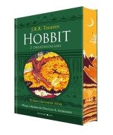 Okładka produktu J.R.R. Tolkien - Hobbit z objaśnieniami (edycja kolekcjonerska)