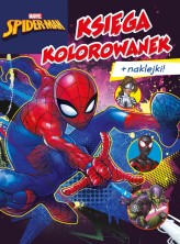 Okładka produktu  - Księga kolorowanek. Marvel Spider-Man