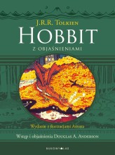 Okładka produktu J.R.R. Tolkien - Hobbit z objaśnieniami