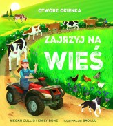 Okładka produktu Emily Bone, Helena Muszyńska (tłum.), Bao Luu (ilustr.), Megan Cullins - Otwórz okienka. Zajrzyj na wieś