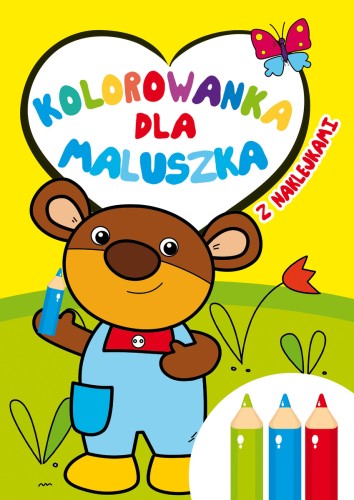 Kolorowanka dla maluszka z naklejkami