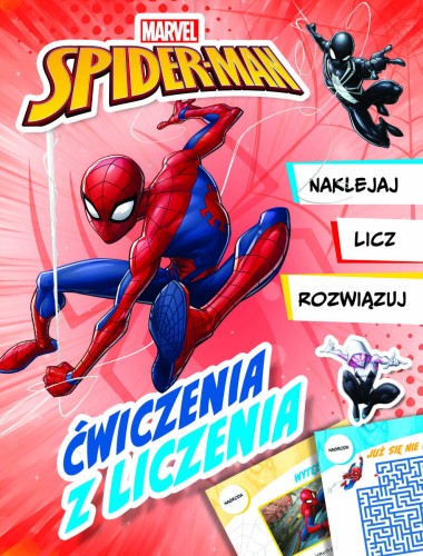 Ćwiczenia z liczenia. Marvel Spider-Man