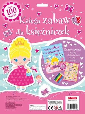 Księga zabaw dla księżniczek (zestaw)