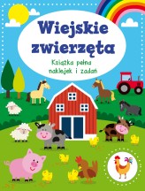 Okładka produktu Barbara Szymanek (tłum.) - Wiejskie zwierzęta. Książka pełna naklejek i zadań