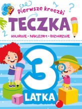 Okładka produktu praca zbiorowa - Pierwsze kroczki. Teczka 3-latka