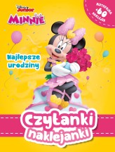 Okładka produktu Ilona Siwak - Czytanki naklejanki. Disney Junior Urodziny Minnie