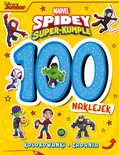 100 naklejek. Marvel Spidey i Super-kumple