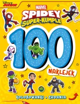 Okładka produktu praca zbiorowa - 100 naklejek. Marvel Spidey i Super-kumple