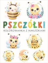 Okładka produktu praca zbiorowa - Pszczółki. Kolorowanka z naklejkami