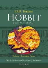 Okładka produktu J.R.R. Tolkien - Hobbit z objaśnieniami (edycja kolekcjonerska)