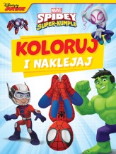 Okładka produktu praca zbiorowa - Koloruj i naklejaj. Marvel Spidey i Super-kumple