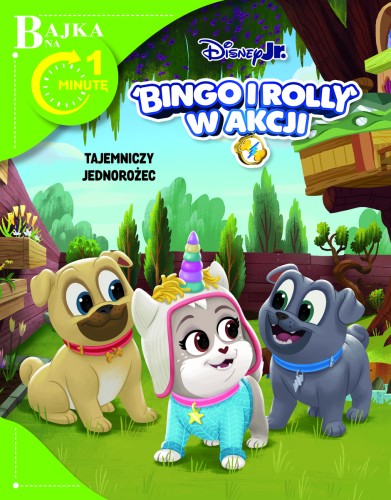 Bajka na 1 minutę. Tajemniczy jednorożec. Disney Junior Bingo i Rolly w akcji