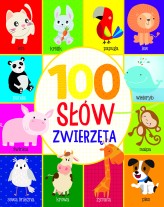 Okładka produktu praca zbiorowa - 100 słów. Zwierzęta