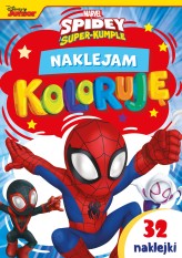 Okładka produktu praca zbiorowa - Naklejam i koloruję. Marvel Spidey i Super-Kumple