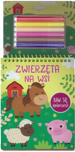 [OUTLET] Baw się kolorami! Zwierzęta na wsi