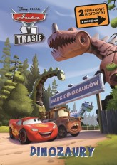 Okładka produktu praca zbiorowa - Dinozaury. 2 serialowe historyjki z naklejkami. Disney Pixar Auta w trasie