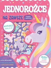 Okładka produktu Daniela Massironi (ilustr.) - Jednorożce na zawsze. Książka z zadaniami