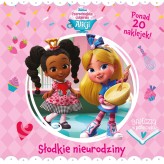 Okładka produktu praca zbiorowa - Bajeczki z półeczki. Słodkie urodziny. Disney Junior Czarodziejska cukiernia Alicji