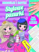 Okładka produktu praca zbiorowa - Stylowe pazurki. Modelki i kotki