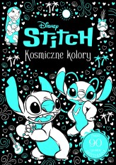 Okładka produktu praca zbiorowa - Arteterapia. Kosmiczne kolory. Disney Stitch