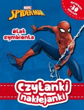 Okładka produktu  - Czytanki naklejanki. Atak symbionta. Marvel Spider-Man