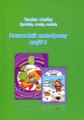 Okładka produktu Danuta Chrzanowska, Katarzyna Kozłowska - Teczka 4-latka. Zgaduję, rysuję, maluję. Przewodnik metodyczny. Część 2