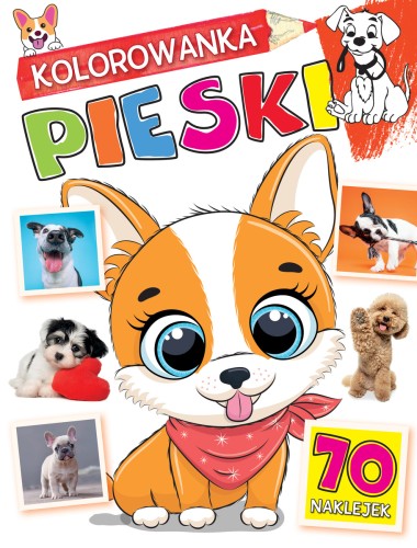Kolorowanka Pieski
