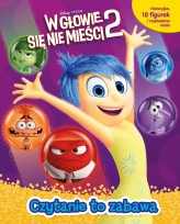 Okładka produktu Ilona Siwak (tłum.), Aline Lemay - Czytanie to zabawa. Disney Pixar W głowie się nie mieści 2