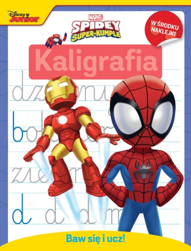 Baw się i ucz! Kaligrafia. Marvel Spidey i super-kumple